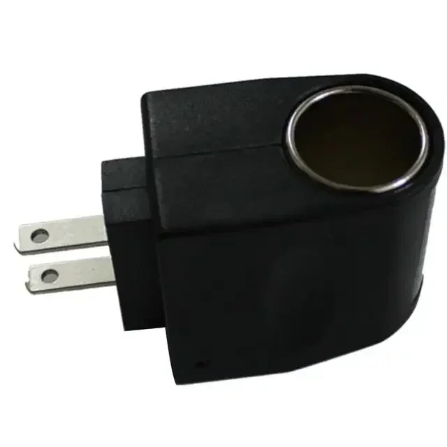 

Адаптер переменного тока с автомобильной розеткой, автоматическое зарядное устройство, вилка европейского стандарта, 220 В переменного тока на 12 В постоянного тока, для автомобильных электронных устройств, для дома