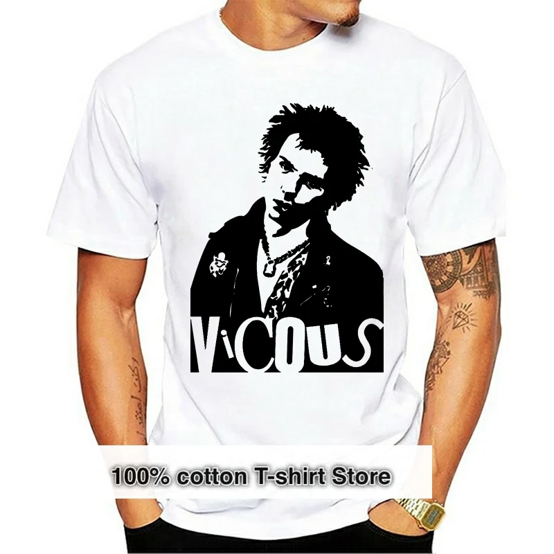 2019 Brand Clothes Summer 2019 Sid Vicious Tribute T-shirt 100% Premium Cotton