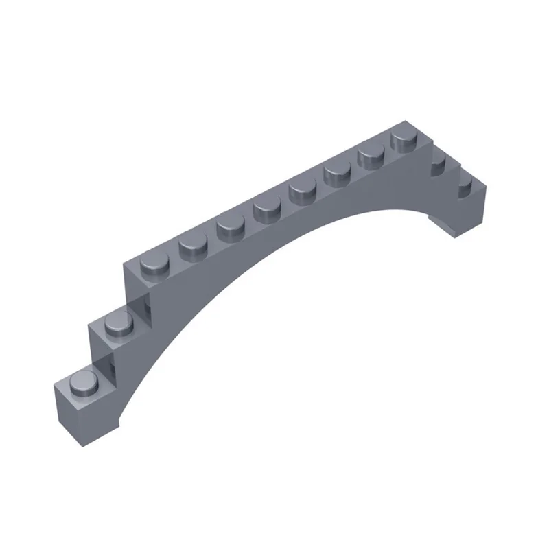 

1pc MOC Brick Parts 18838 Brick Arch 1 x 12 x 3 Raised Arch Compatible Building Block Particle DIY Assmble Kid Puzzle Brain Toy