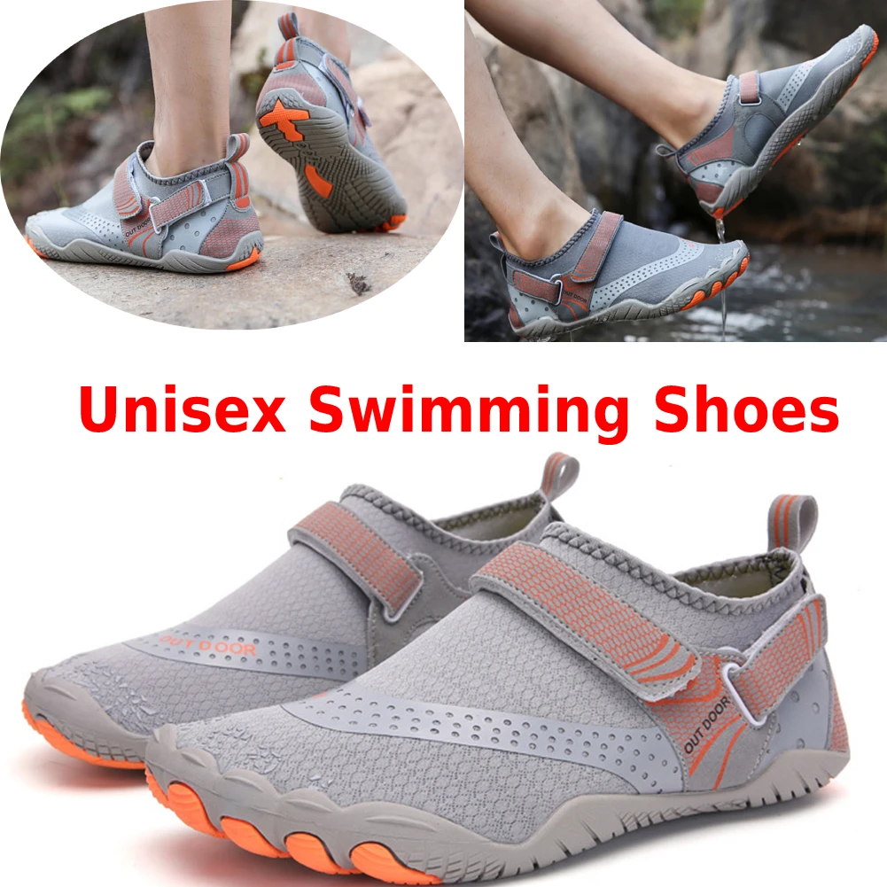 

1 Pair Unisex Water Shoes Swimming Diving Socks Summer Aqua Beach Sandal Flat Shoe Seaside Non-Slip Sneaker Socks Slipper