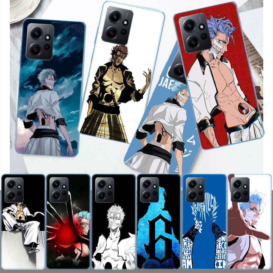 Чехол Grimmjow jaegerjaплос для Xiaomi Redmi Note 13 5G Plus 12 12C 10 10A 10C 10X 9 9A 8 8A K60 K70 K20 Pro Phone 7 7A 6