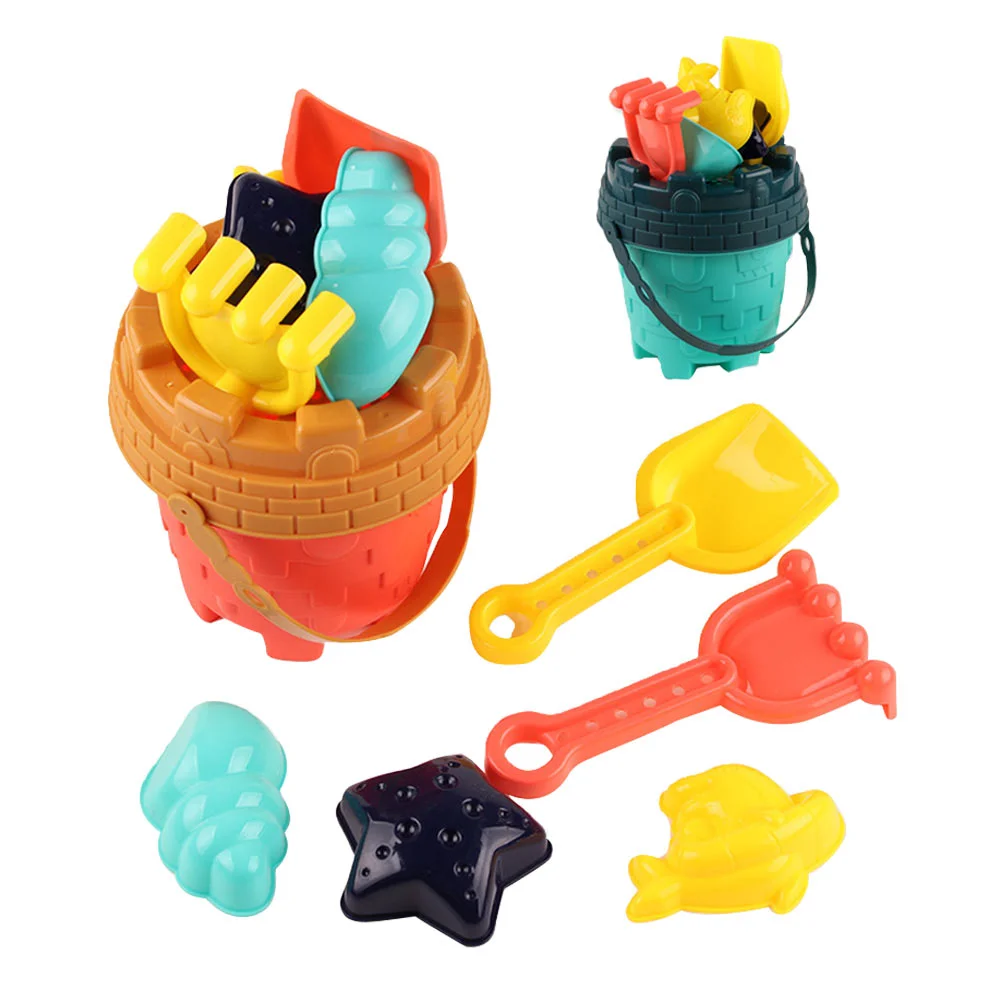 

Beach Sandkidsset Beaches Play Rake Child Baby Kid Castle Learning Educational Toddler Toddlers Tools Playsets Moldingwater