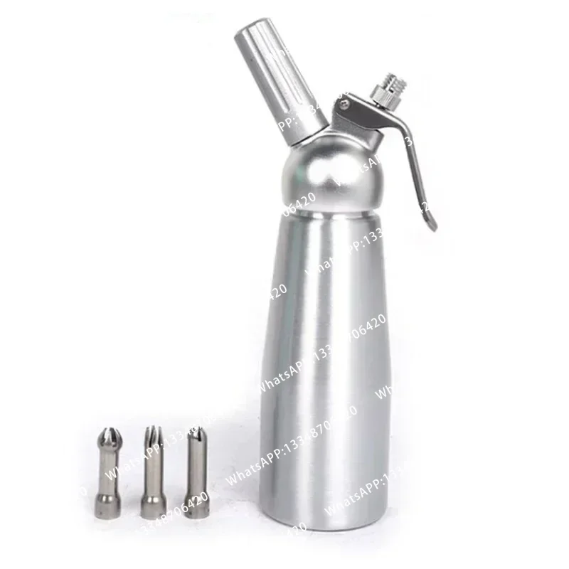 Фото 0.5L/1L Профессиональный 304 # Пистолет для взбивания сливок из нержавеющей стали/алюминия, дозатор для масла, инструмент для приготовления кофе, десертов, выпечки, DIY-проектов №3