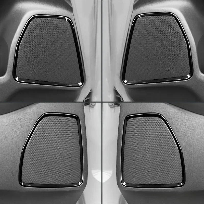 Автомобильная Боковая дверь динамик стерео ободок кольцо украшение крышка