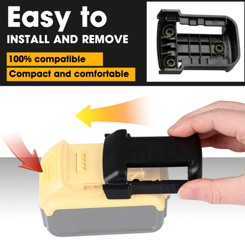 6 шт. держатели для батарей DeWalt Black &amp Decker 18 в 20