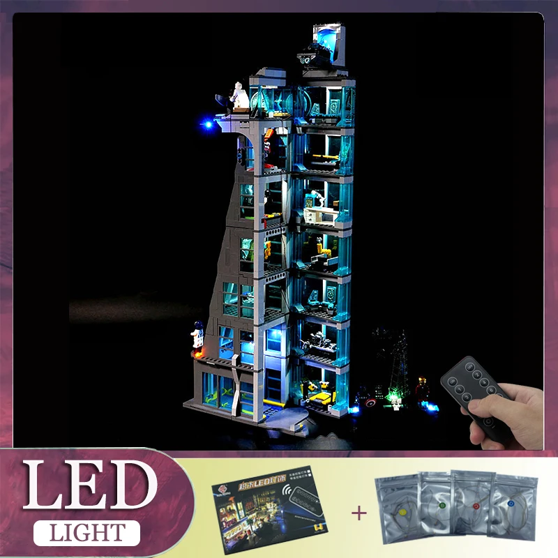 Набор для сборки детских Конструкторов с дистанционным управлением LEGO Avengers Tower