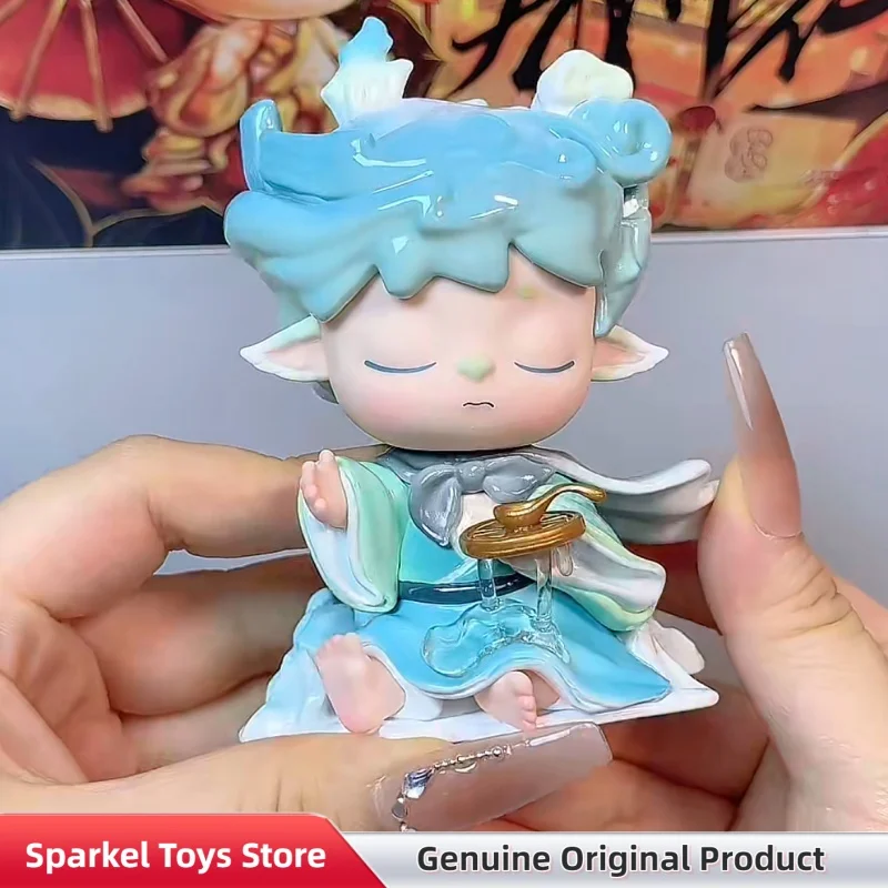 Коллекционная фигурка Heyone Mimi Jiuzhou Odyssey Series Blind Box в китайском стиле, модный декор для рабочего стола, игрушка для взрослых коллекционеров (art.: 3920daeda0193) - 3920daeda0193