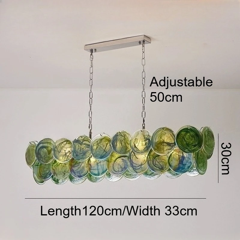 

Artpad Зелёная люстра из муранского стекла