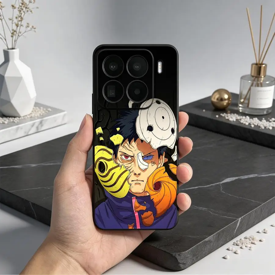 Фото Крутой чехол с аниме-дизайном Наруто для Xiaomi Mi 17 Pro Max, 15T, 12X, 13 Lite, 11, 10T, 11T, 12T, 12, 17T, 14 №5