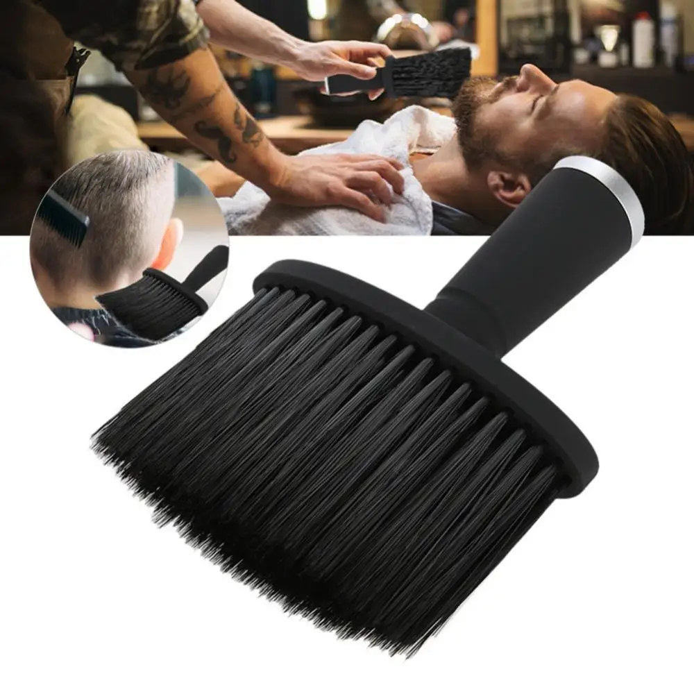 

Comb Pro Barbers Salon Hairdressing Brush Hair Broom Cleaning Neck Face Duster