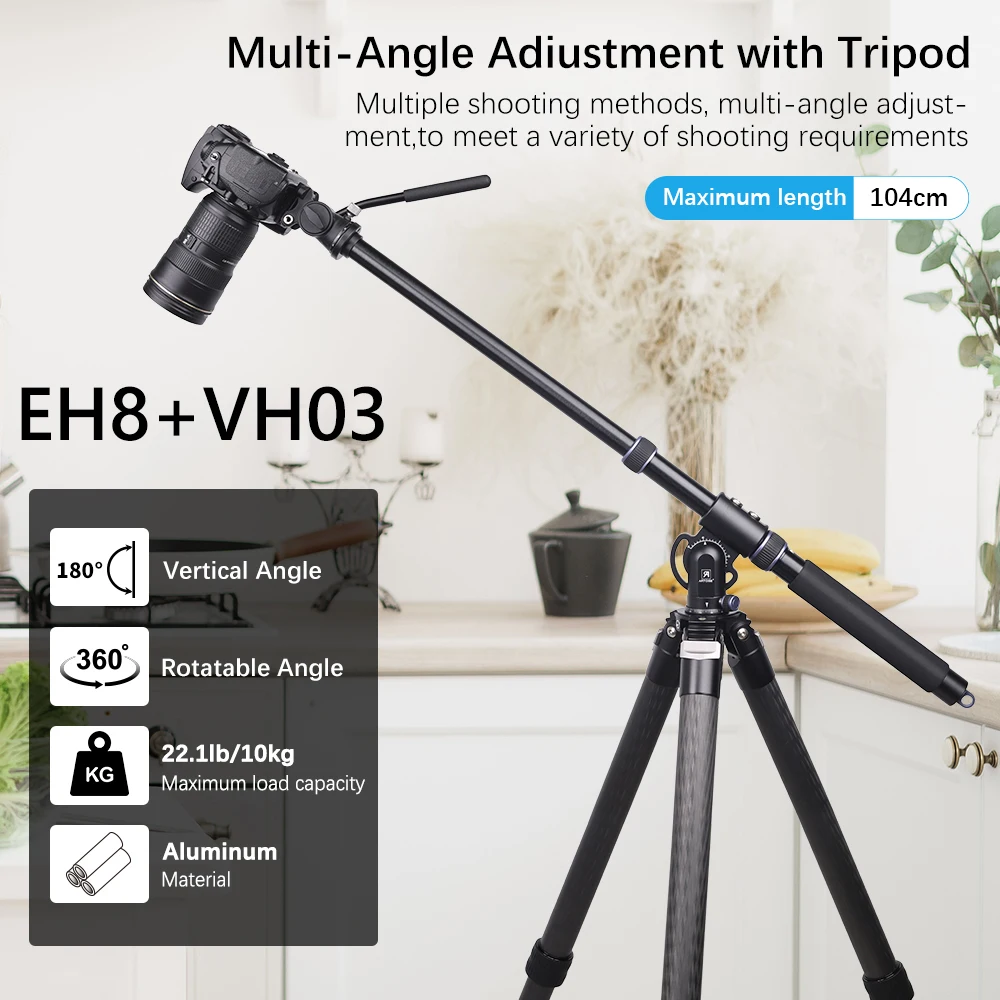 ARTCISE EH8 камера с горизонтальным рычагом расширение для фотосъемки двойная съемка