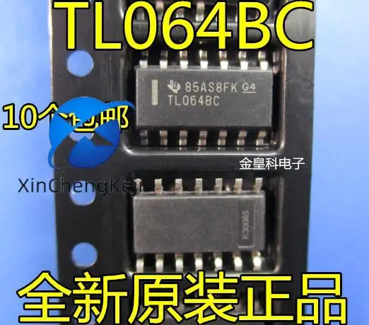 

30pcs original new TL064BCDR 064BC SOP-14 operational amplifier