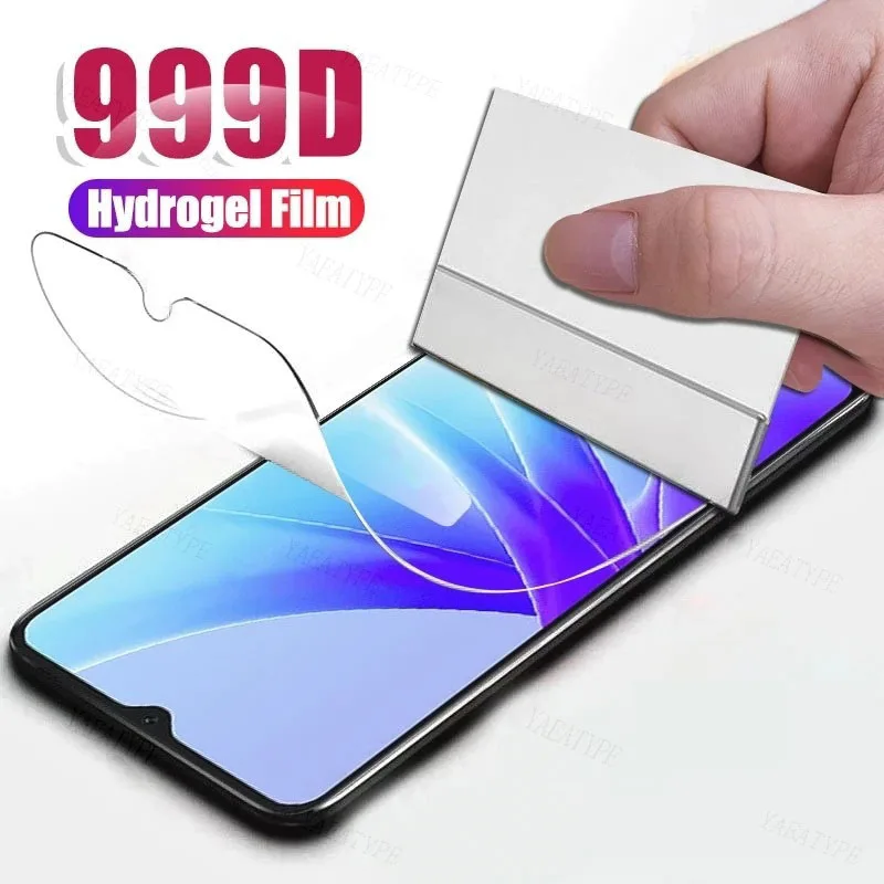 Для Oppo Realme V30 V30t V20 V23 V25 V15 V13 V11 V11s V5 5G V3 Гидрогелевая пленка защита для экрана Защитная пленка 10H прозрачная