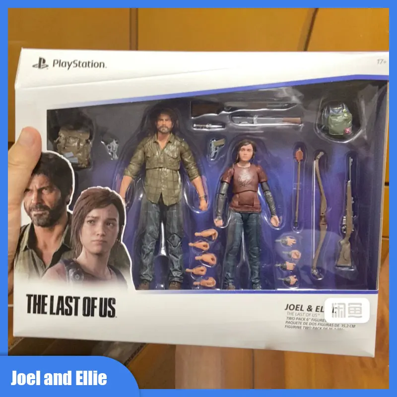 Коллекционная фигурка Bandai Joel Ellie The Last Of Us 1/12