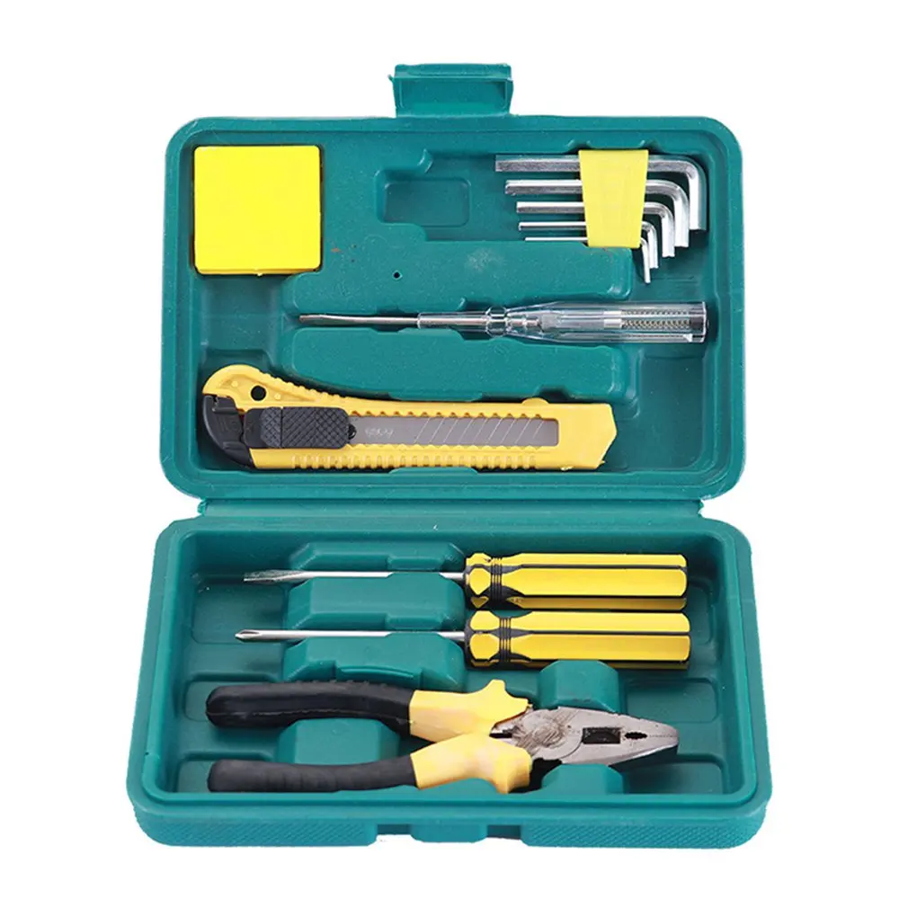 

General 12 Pieces Combination Hardware Tools Car Insurance Hardware Toolbox Repair Kit