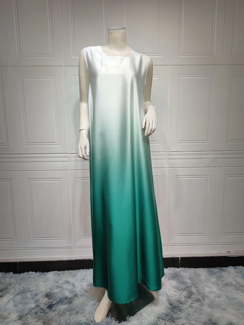 Eid Abaya Dress for Women Satin Feather 2 Piece Dresses Set Woman Party Abayas Ramadan Dubai Robe Caftan Vestidos Kaftan 2023
