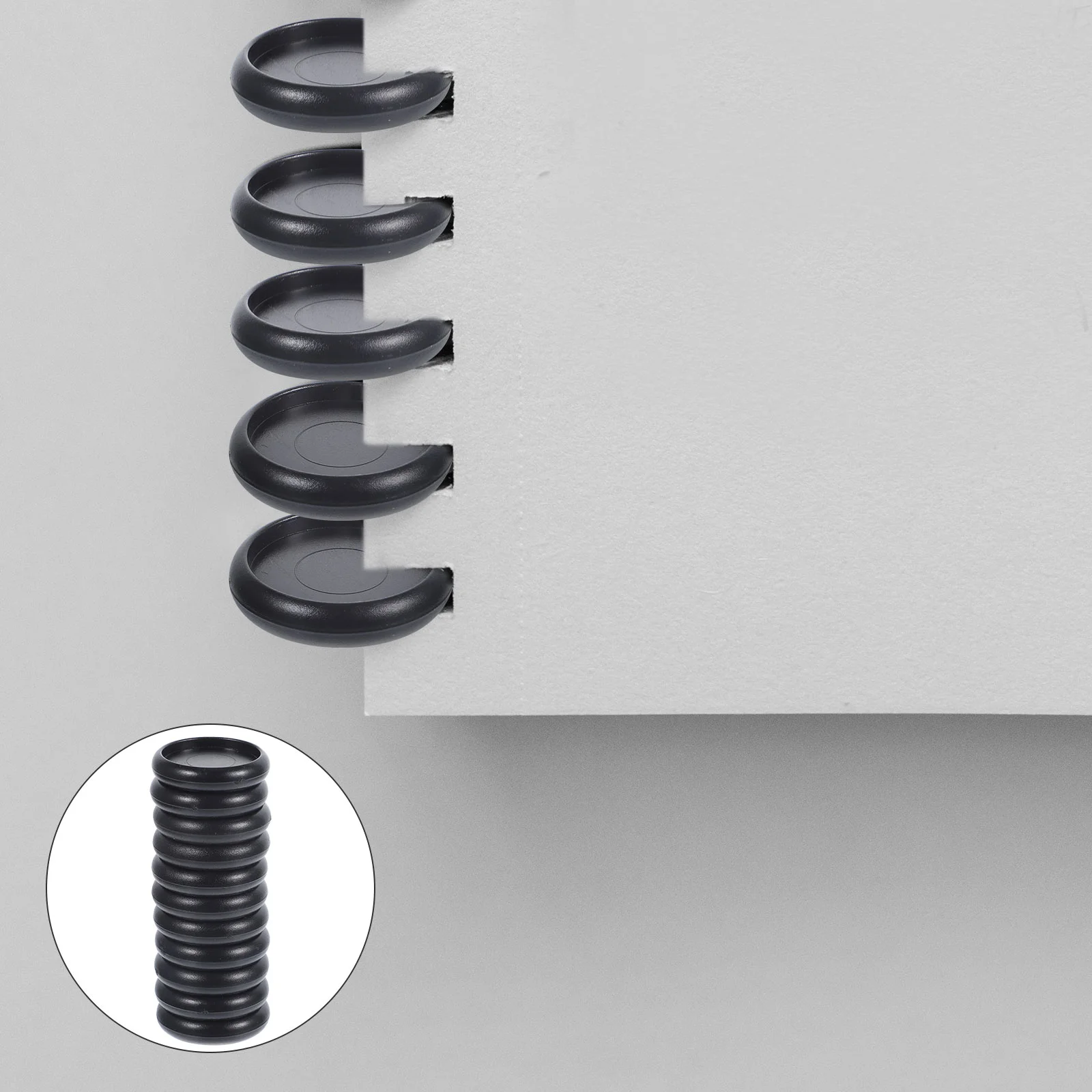 

Kisangel White Board Dry Erase Board 44Pcs Plastic Book Discbound Binding Discs Mini Disc Binding Rings Expansion Discs
