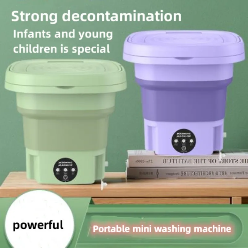 

Large Folding Environmental Body Elution Household Mini Cleaner Socks Portable Machine Underwear Automatic For Health