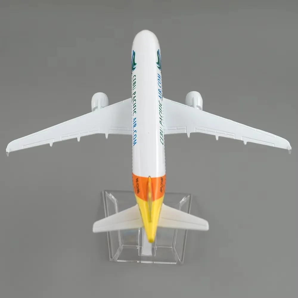 Фото Масштаб 1:400 320, металлическая копия самолета 16 см!) Pacific Philippines A320, литая модель самолета Airbus, детский подарок №2