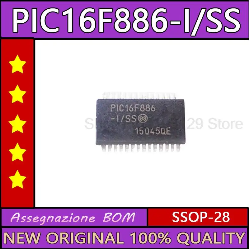 

1 шт. Φ/SS PIC16F886 16F886 Φ Новый микроконтроллер