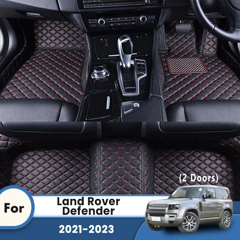 

RHD Carpets For Land Rover Defender 2021 2022 2023 (2 Doors) Car Floor Mats Rug Custom Auto Interior Accessories Covers Foot Pad