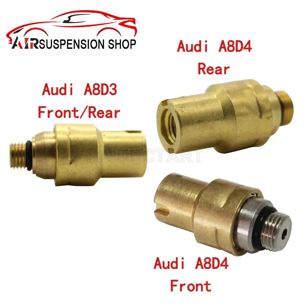 

1x для Audi A8 D3 A8 D4 A6 C7 удерживающий клапан пневматической подвески, OE 4E 0616040 4Е 0616001 Г 4Г 0616039 L 4H 6616001 Медный воздушный клапан F Strut