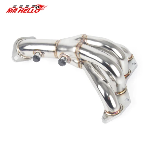 Выпускной коллектор из нержавеющей стали для 01-05 HONDA CIVIC DX/LX D17 1,7 EM2/ES1