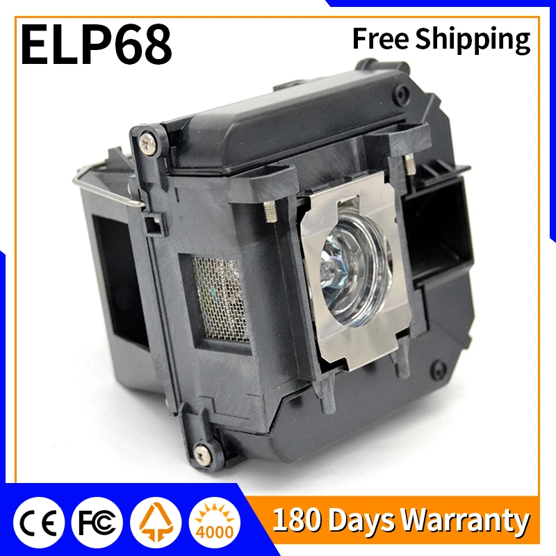 

Replacement Projector Lamp Bulb ELPLP68 V13H010L68 for EH-TW5800C EH-TW5810C EH-TW6500C EH-TW6510C EH-TW6515C