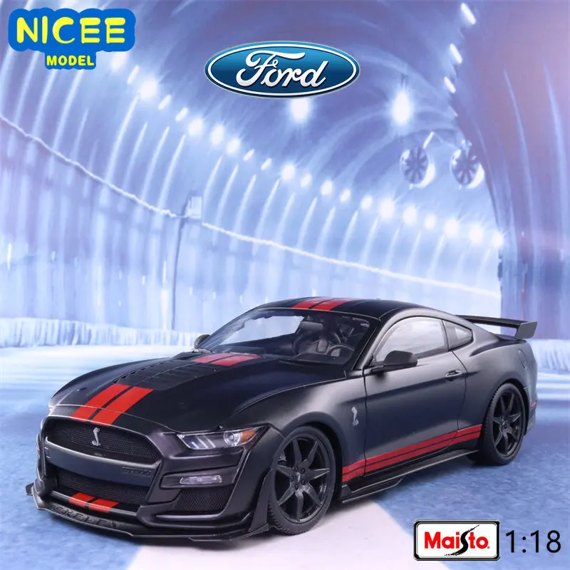 

Maisto 1:18 2020 Mustang Shelby GT500 Alloy Car Model Diecast Metal Toy Car Model High Simulation Collection Children Gift B543