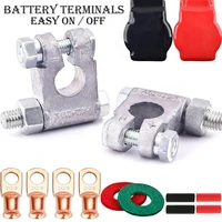1 set battery wire clamp useful sturdy heavy duty for motorhome battery terminal connector battery terminal