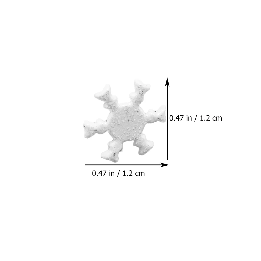 100 шт. ногти в виде снежинок детские аксессуары для самостоятельного