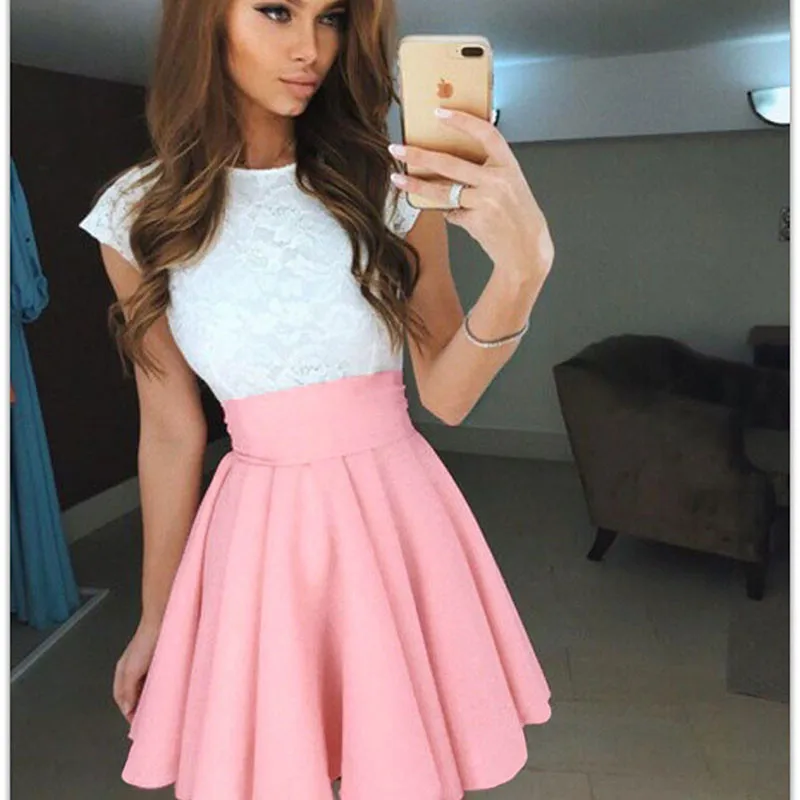 

All Reason School Skirt Women Dance Clothing Short Skirts Ball Gown Puff Skirt Black Fashion Pleated Skirt For Women