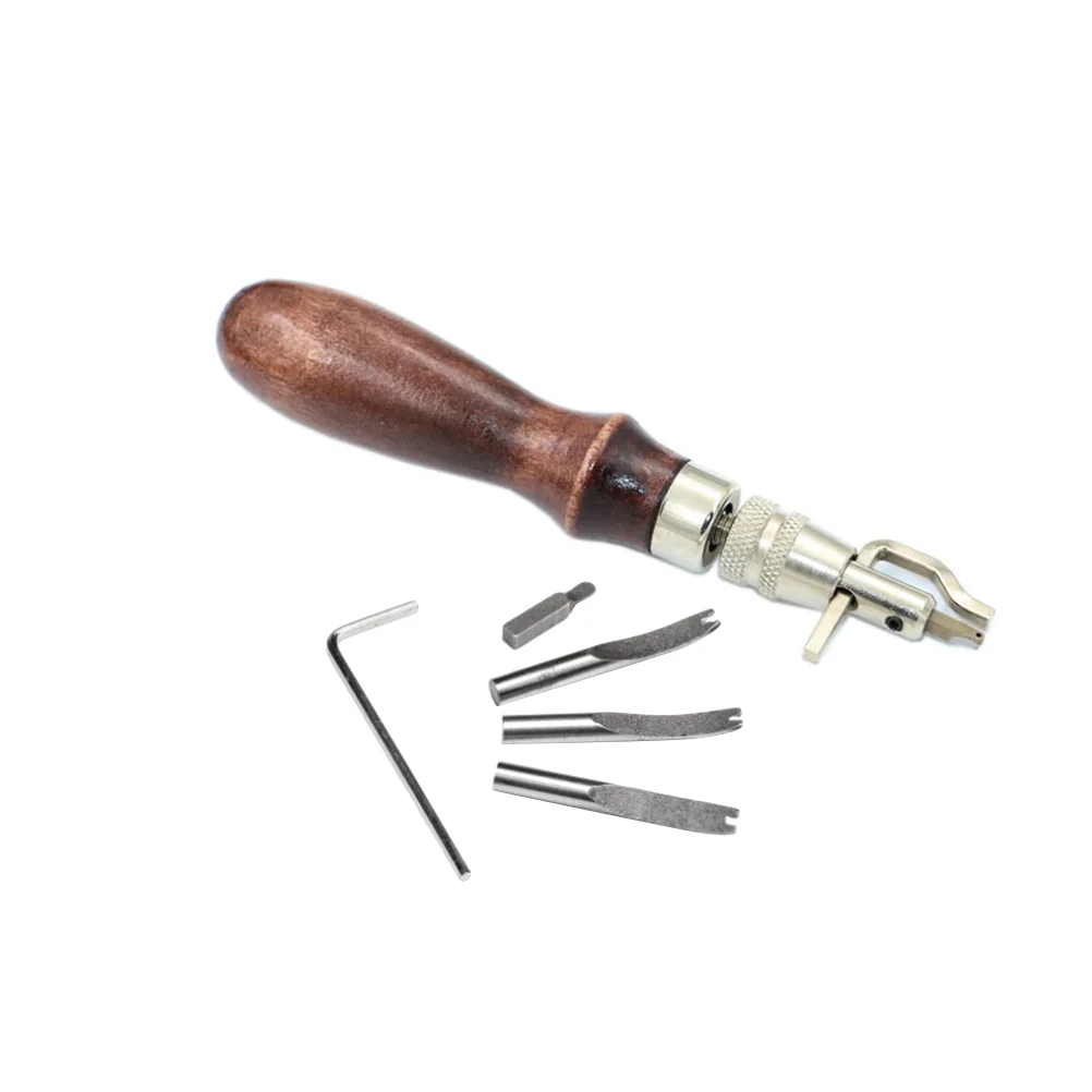 7pcs Groover Leathercraft Groover Cutting Tool Stitching Tool Skiver