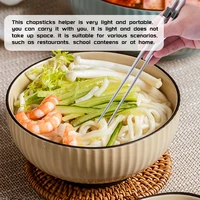 chinese chopsticks for beginner learner chopstick clip 20pcs free adjustment high quality plastic light portable reusable
