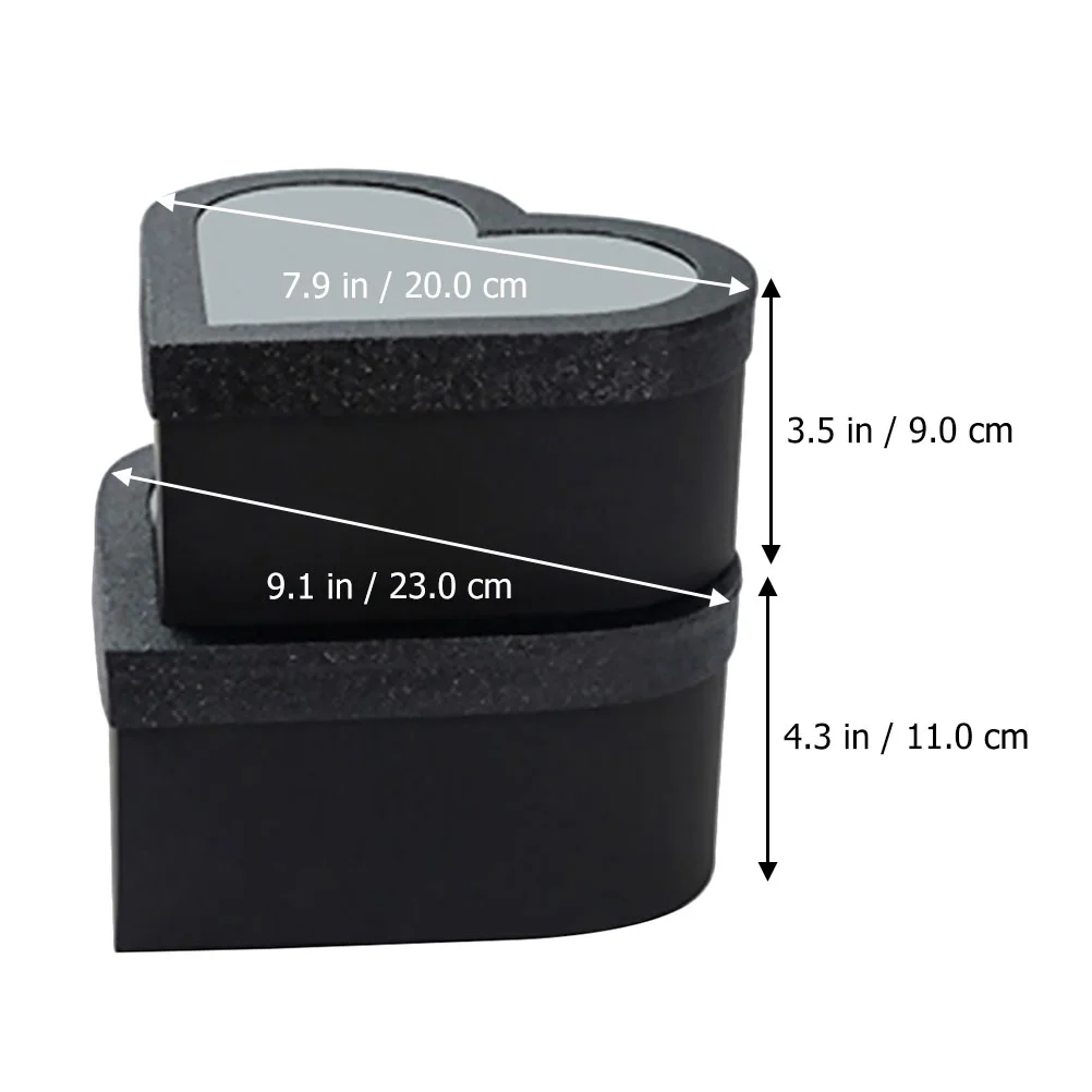 2 шт. Подарочная коробка Любовь рождественские коробки для подарков картонные