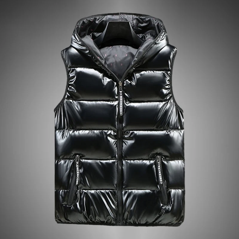 Жилет мужской водонепроницаемый теплая куртка без рукавов - Цена: 1 375,70 руб.