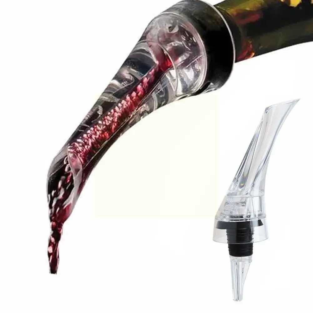 

Red Wine Aerating Pourer Spout Decanter Wine Aerator Pump Tool Aerating Quick Portable Filter Pouring Z5u2