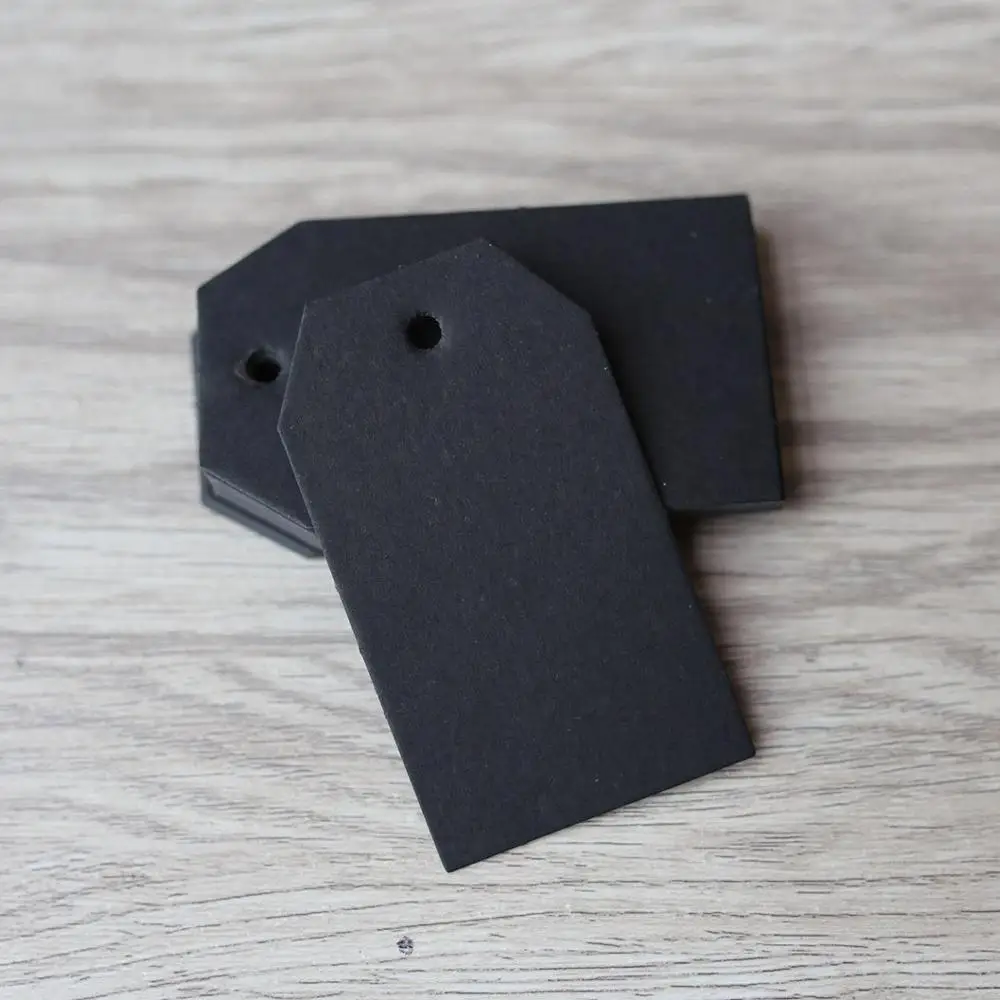 Трапециевидные подарочные бирки из крафт-бумаги бирка для свадебвечерние