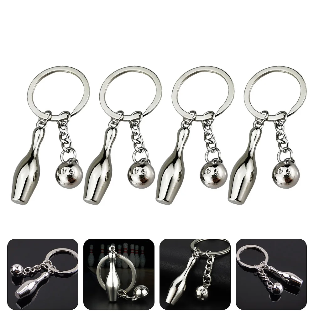 

Bowling Keychainsports Pin Partyfootball Gift Pendant Keychains Mini Key Favors Chain Pendants Gifts Bulk Fillers Prizes Rewards