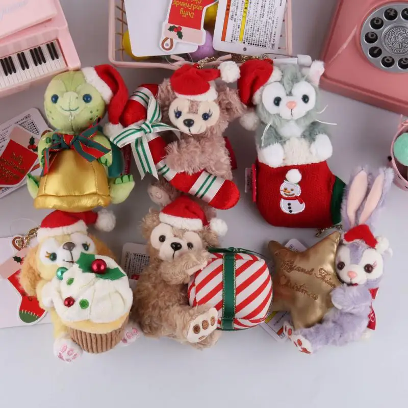 

2022 New Sanrio Stellalou Duffy Cartoon Plush Stuffed Toys Christmas Limited Series Pendant New Year Gifts for Boys and Girls