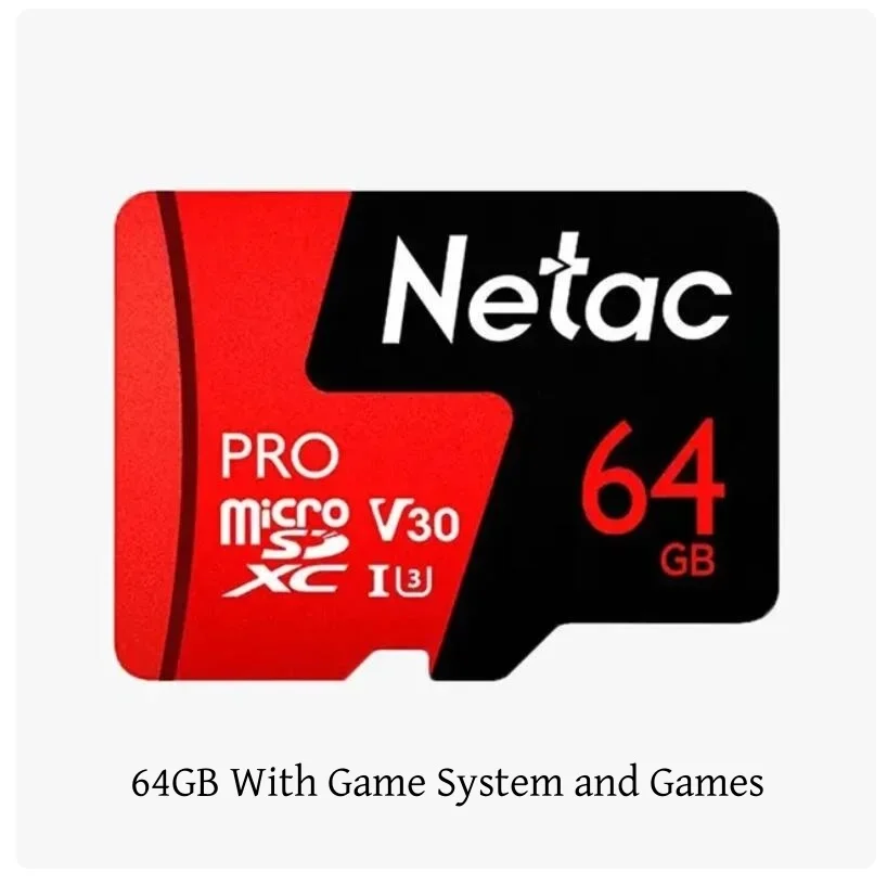 Фото Игровая карта Anbernic RG40XXV RG40XX V, игровая бизиостанция Micro SD Tf, игровая карта памяти, адаптер Plug and Play, аксессуары, подарок №5