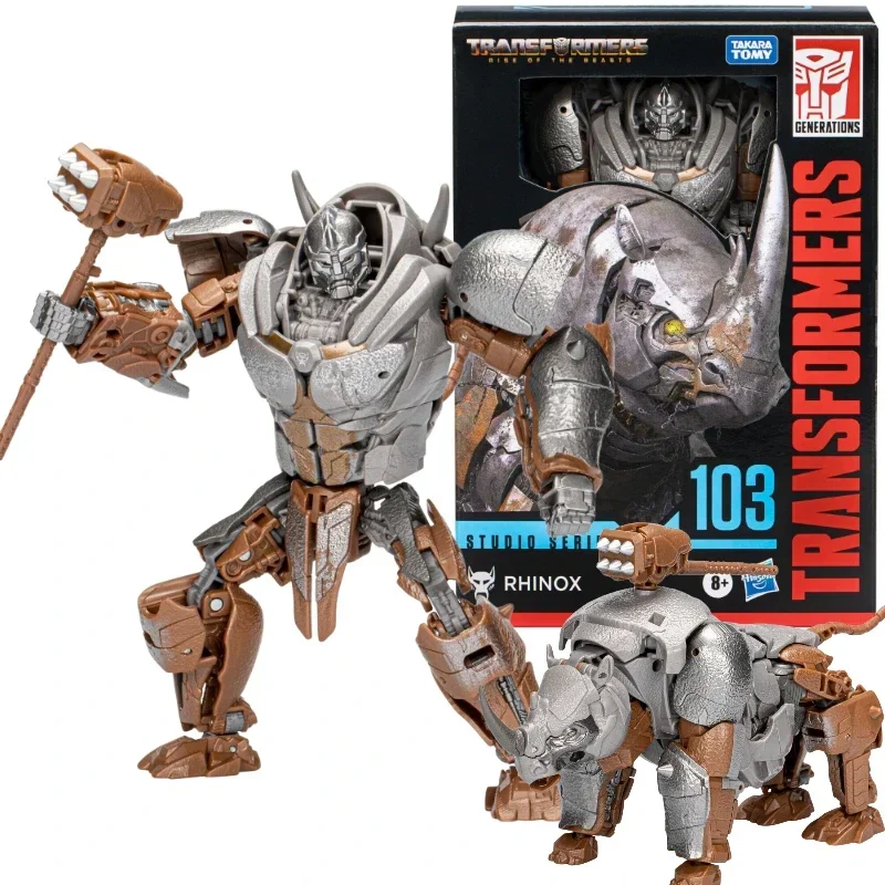 Takara Tomy Hasbro Transformers Studio Series SS103 Voyager Rhinox TF7 экшн-фигурка модель игрушки коллекция