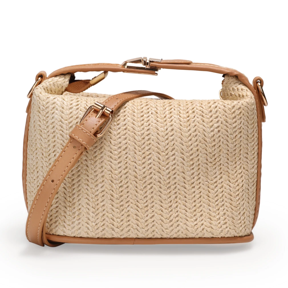 

Sentiblos Weave Crossbody Handbag for Women with Adjustable Strap Messenger Shoulder Bag for Travelling&Shopping