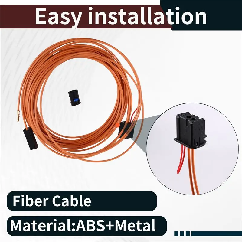 Фото Оптоволоконный кабель 5M Line Bensch Berlin Sound Fiber для подключения усилителя BMW к системе Harman Kardon №3