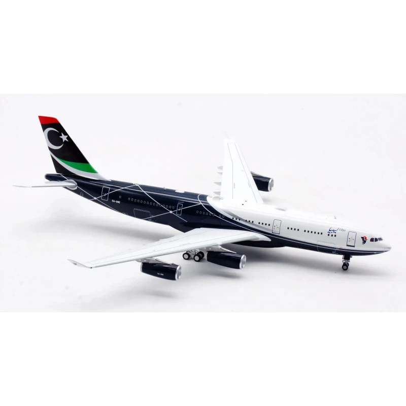 1:200 литой под давлением самолет из сплава INFLIGHT LIBYAN Airlines Airbus A340-200 модель самолета