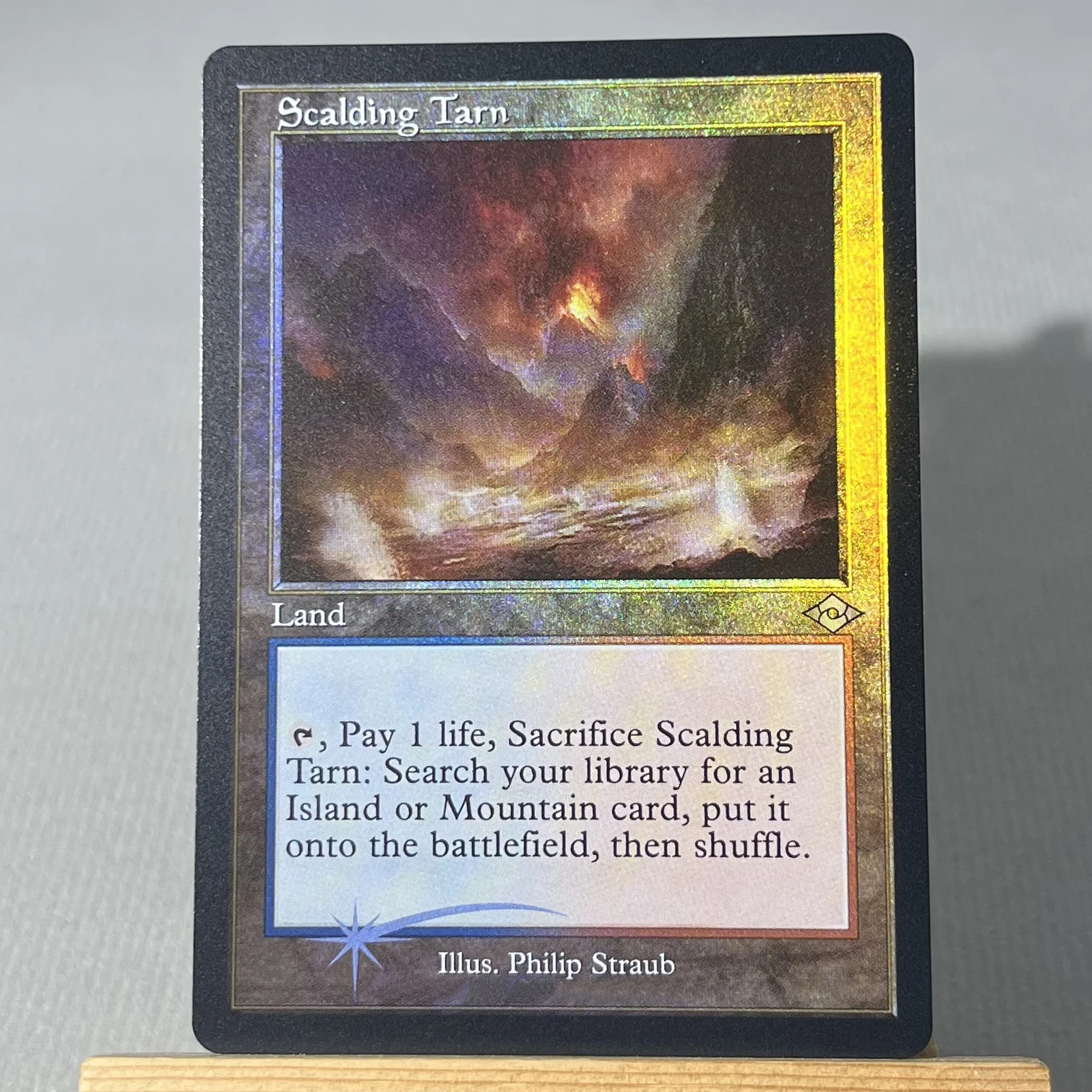 Фото SNC UNF IKO FOIL5-02 Tcg прокси магические карты Nazgûl Arid Mesa Scalding Tarn Windswept Heath Bloodstained Mire собирается №4