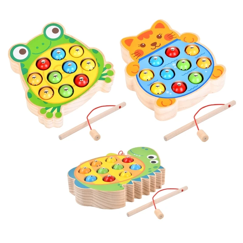 

Cognition Fish Rods Toy Early Educational Parent-child Interactive Game for Kid