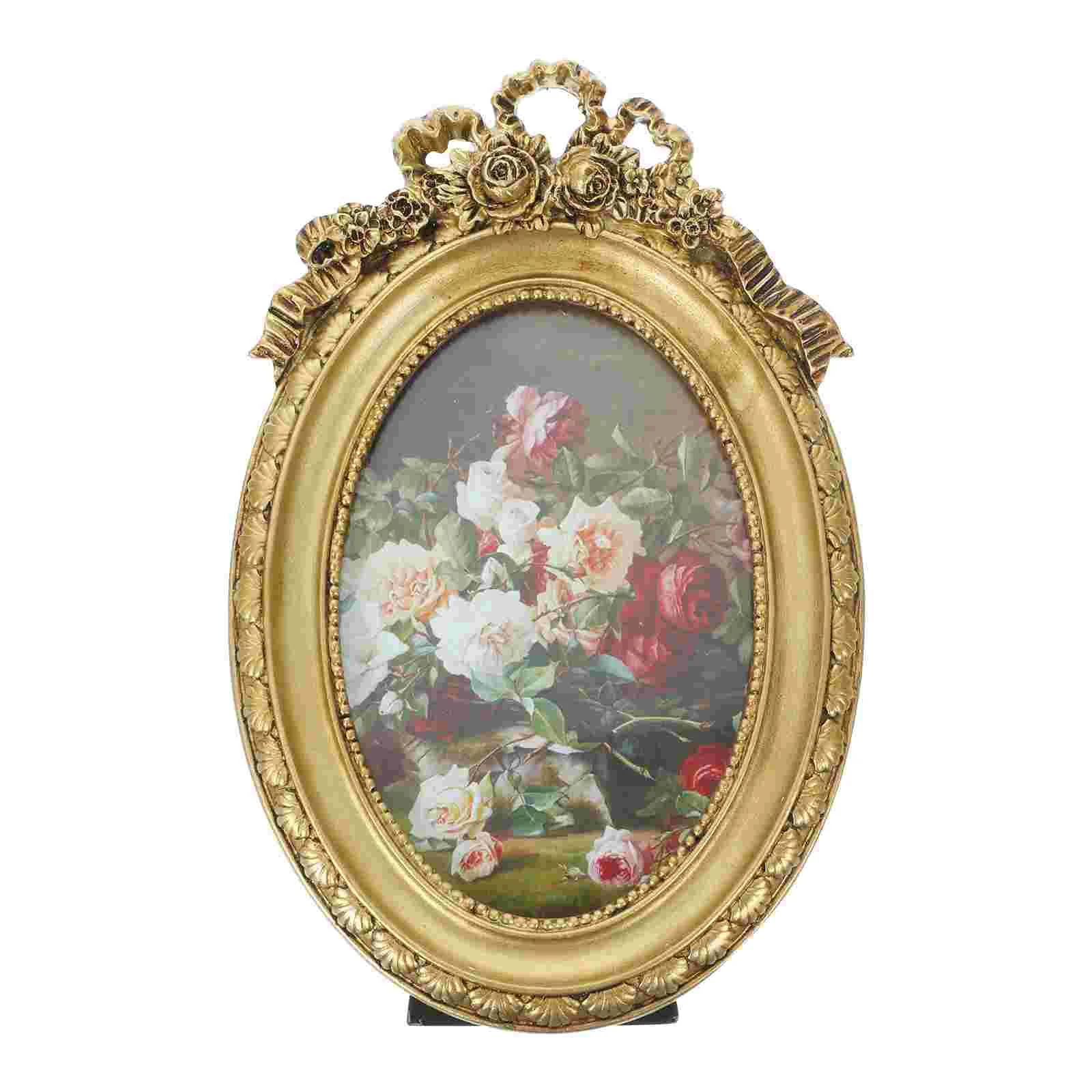 

Bedromroom Decorations Desk Photo Props Retro Frame Bedroom Picture Vintage Wall Resin