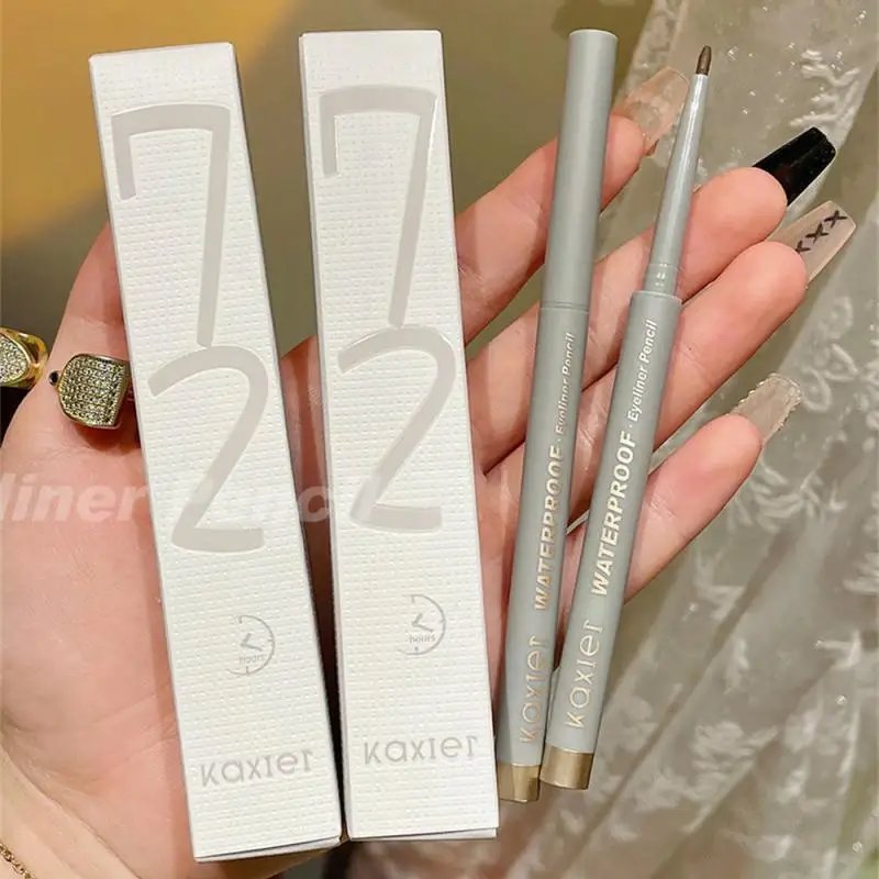 

Non-smudge Eyeliner Gel Pen Quick Dry Waterproof Long Lasting Brown Black Eye Liner Glue Pencil Lying Silkworm Makeup Cosmetic