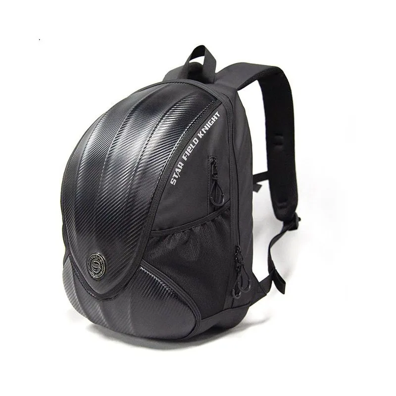 SFK Carbon Fiber Motorcycle Helmet Bag Waterproof Moto Motor